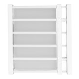 Tension Rod Shelf Adjustable Length Space Saving Nail Free Expandable Closet Shelf for Cabinet Wardrobe 16.5in Width 30‑40cm / 11.8‑15.7in Length - Extra Image