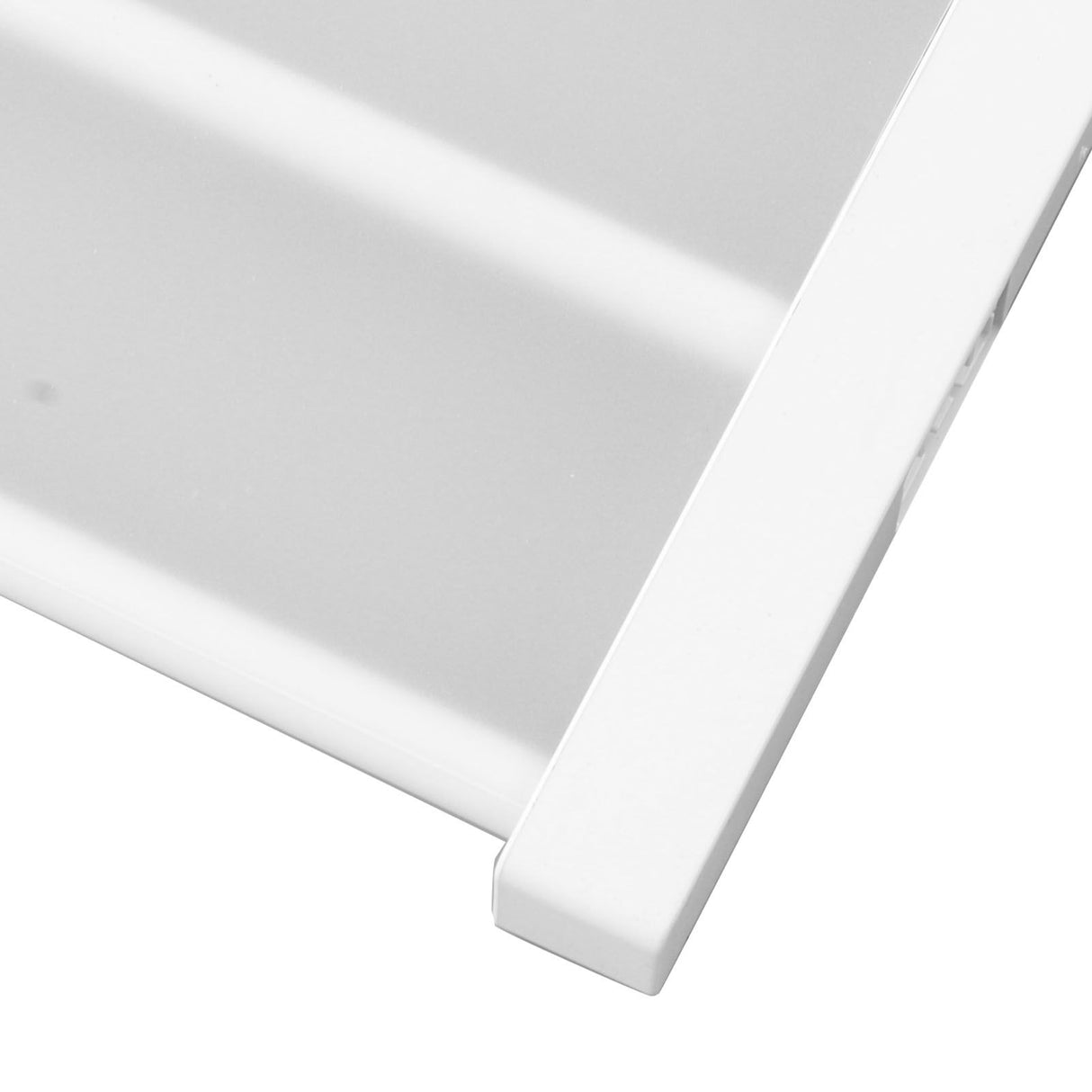 Tension Rod Shelf Adjustable Length Space Saving Nail Free Expandable Closet Shelf for Cabinet Wardrobe 16.5in Width 30‑40cm / 11.8‑15.7in Length