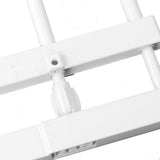 Tension Rod Shelf Adjustable Length Space Saving Nail Free Expandable Closet Shelf for Cabinet Wardrobe 16.5in Width 30‑40cm / 11.8‑15.7in Length