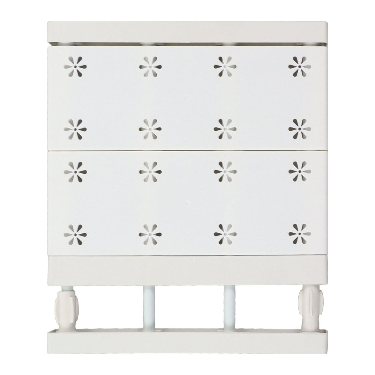 Wardrobe Partition Board Storage Extendable Rod Space Saving Layered Partition Board for Cabinet 11.8‑15.7in