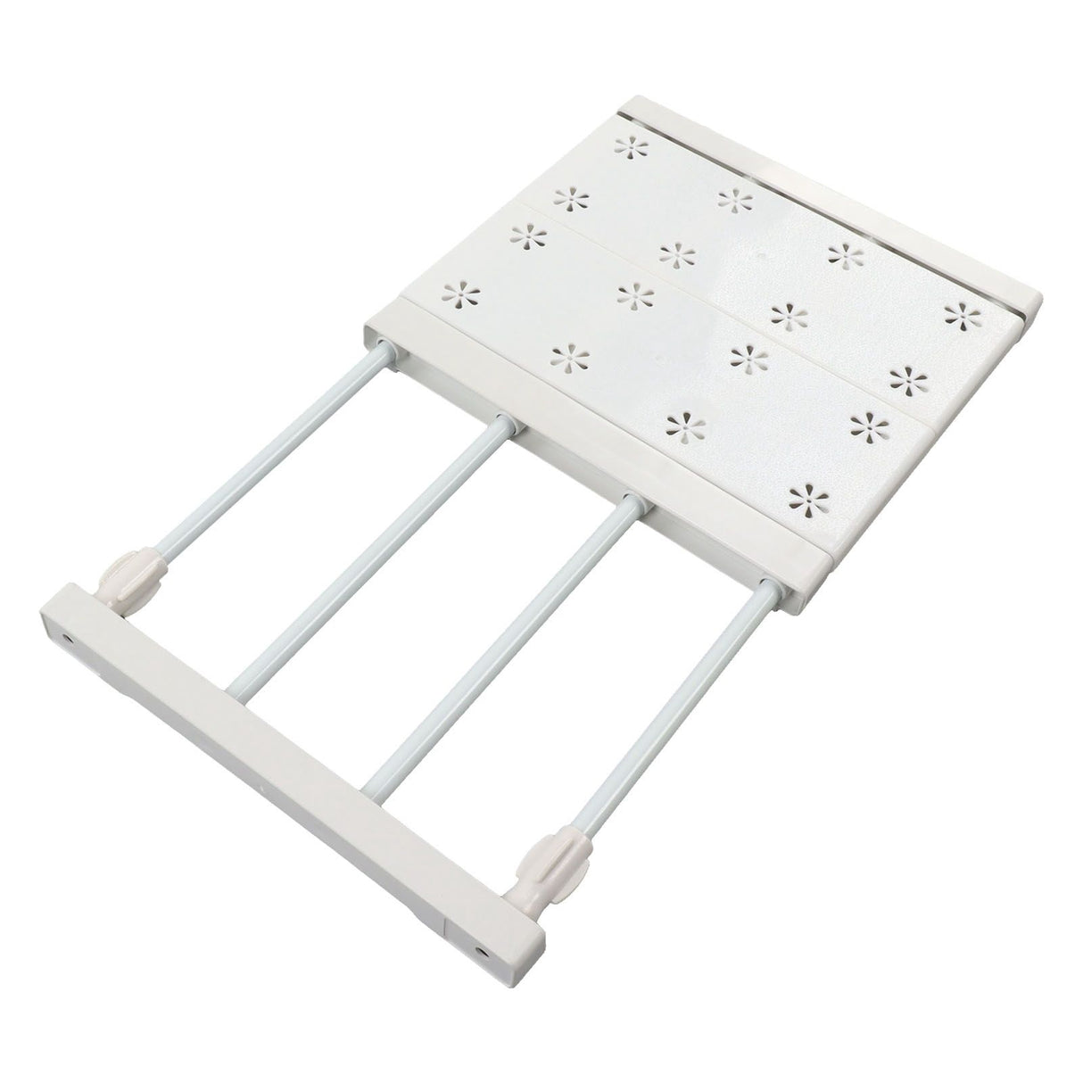 Wardrobe Partition Board Storage Extendable Rod Space Saving Layered Partition Board for Cabinet 11.8‑15.7in