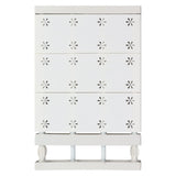 Wardrobe Partition Board Storage Extendable Rod Space Saving Layered Partition Board for Cabinet 15-23.6in
