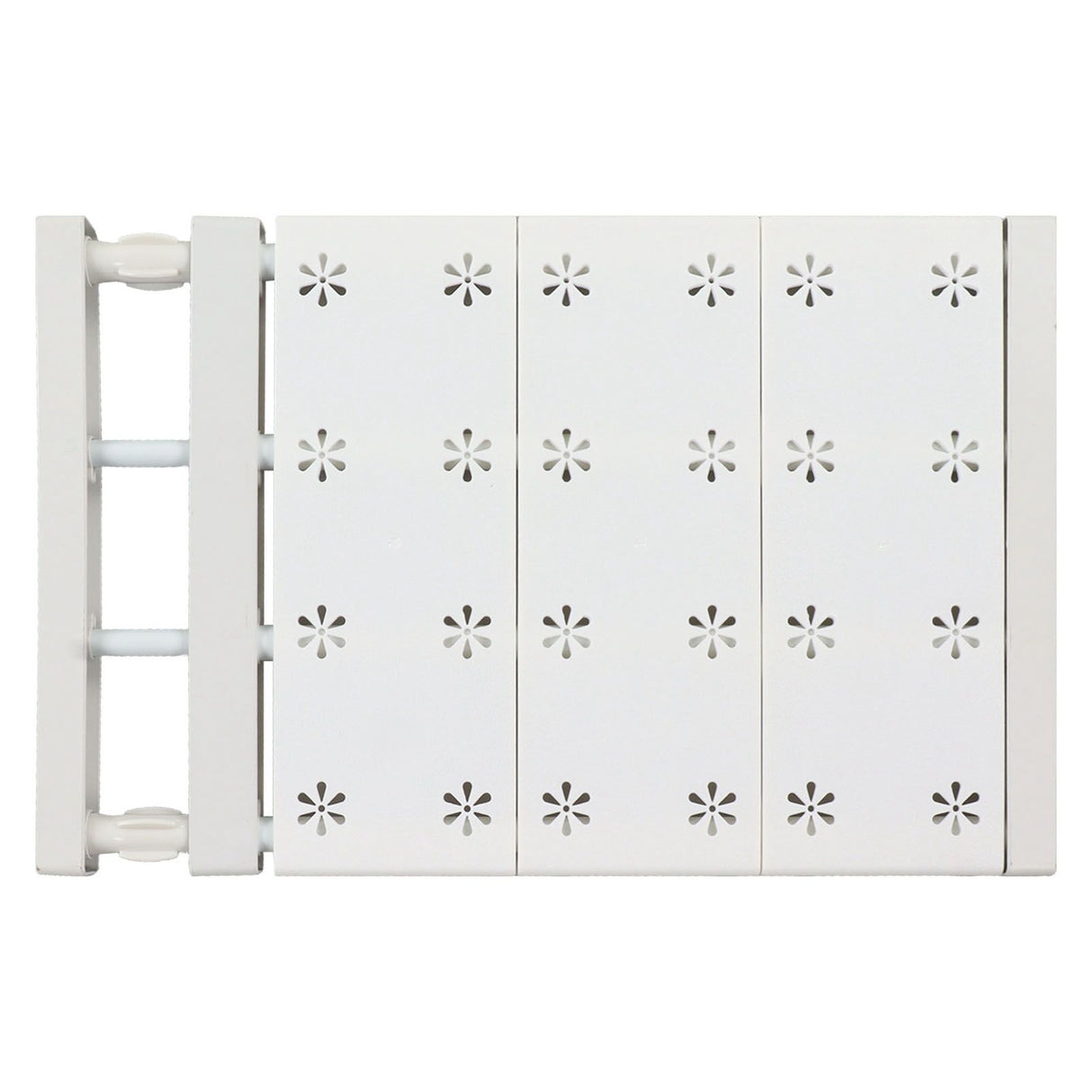 Wardrobe Partition Board Storage Extendable Rod Space Saving Layered Partition Board for Cabinet 15-23.6in