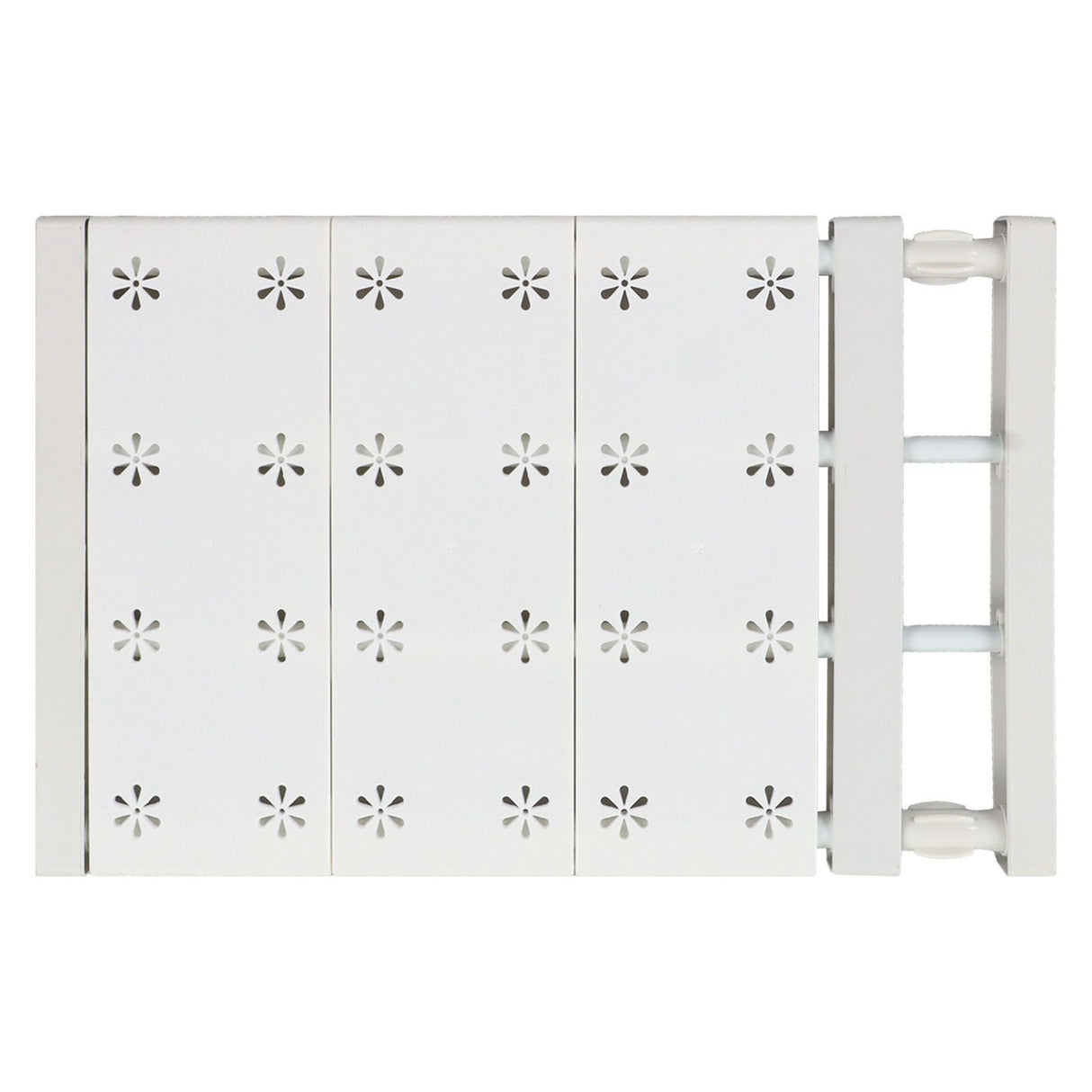 Wardrobe Partition Board Storage Extendable Rod Space Saving Layered Partition Board for Cabinet 15-23.6in