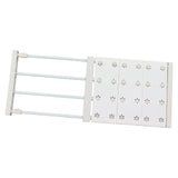 Wardrobe Partition Board Storage Extendable Rod Space Saving Layered Partition Board for Cabinet 15-23.6in