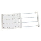 Wardrobe Partition Board Storage Extendable Rod Space Saving Layered Partition Board for Cabinet 15-23.6in