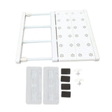 Tension Shelf Adjustable Space Saving Expandable Closet Organizer Dividers for Shoe Cabinet Closet Length 30‑40cm/11.8‑15.7in
