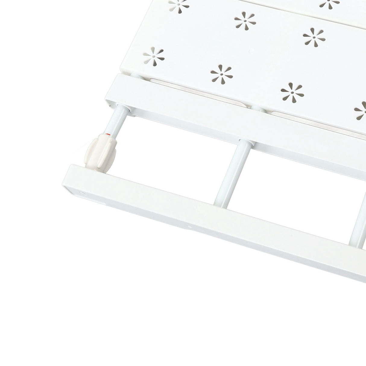 Tension Shelf Adjustable Space Saving Expandable Closet Organizer Dividers for Shoe Cabinet Closet Length 30‑40cm/11.8‑15.7in