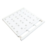 Tension Shelf Adjustable Space Saving Expandable Closet Organizer Dividers for Shoe Cabinet Closet Length 38‑60cm/15.0‑23.6in - Close-Up Angle