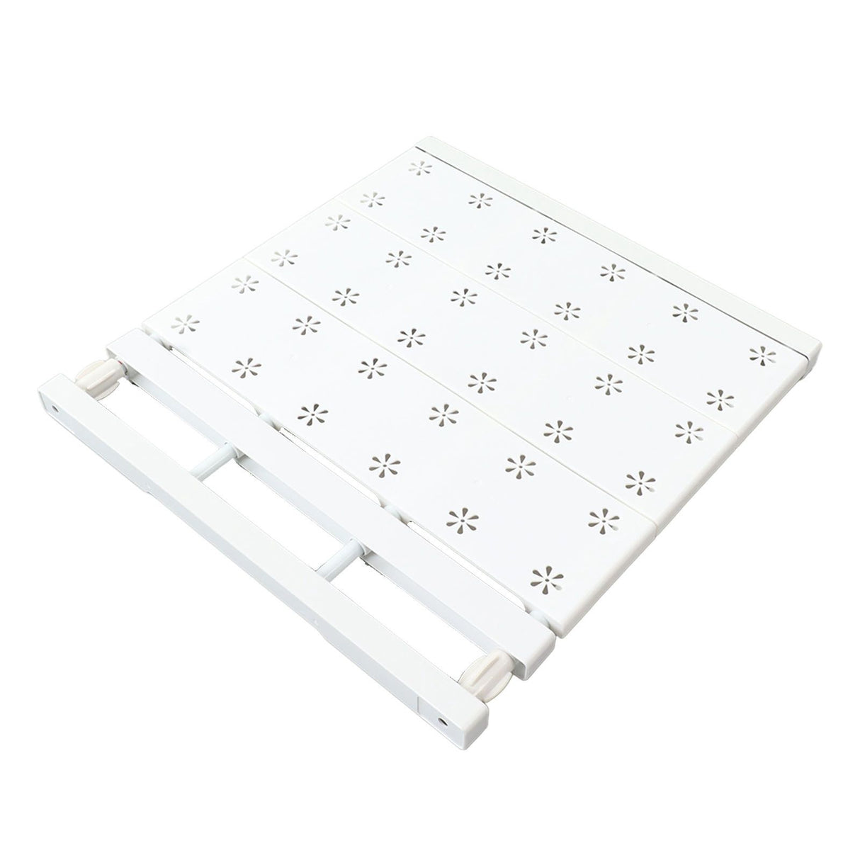 Tension Shelf Adjustable Space Saving Expandable Closet Organizer Dividers for Shoe Cabinet Closet Length 38‑60cm/15.0‑23.6in