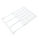 Tension Shelf Adjustable Space Saving Expandable Closet Organizer Dividers for Shoe Cabinet Closet Length 38‑60cm/15.0‑23.6in - Extra Image