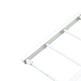 Tension Shelf Adjustable Space Saving Expandable Closet Organizer Dividers for Shoe Cabinet Closet Length 38‑60cm/15.0‑23.6in