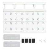 Expandable Closet Shelf Space Saving Punch Free Strong Bearing Capacity Wardrobe Clothes Dividers for Home 30‑40cm/11.8‑15.7in