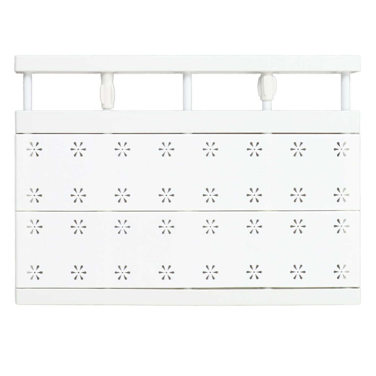 Expandable Closet Shelf Space Saving Punch Free Strong Bearing Capacity Wardrobe Clothes Dividers for Home 30‑40cm/11.8‑15.7in