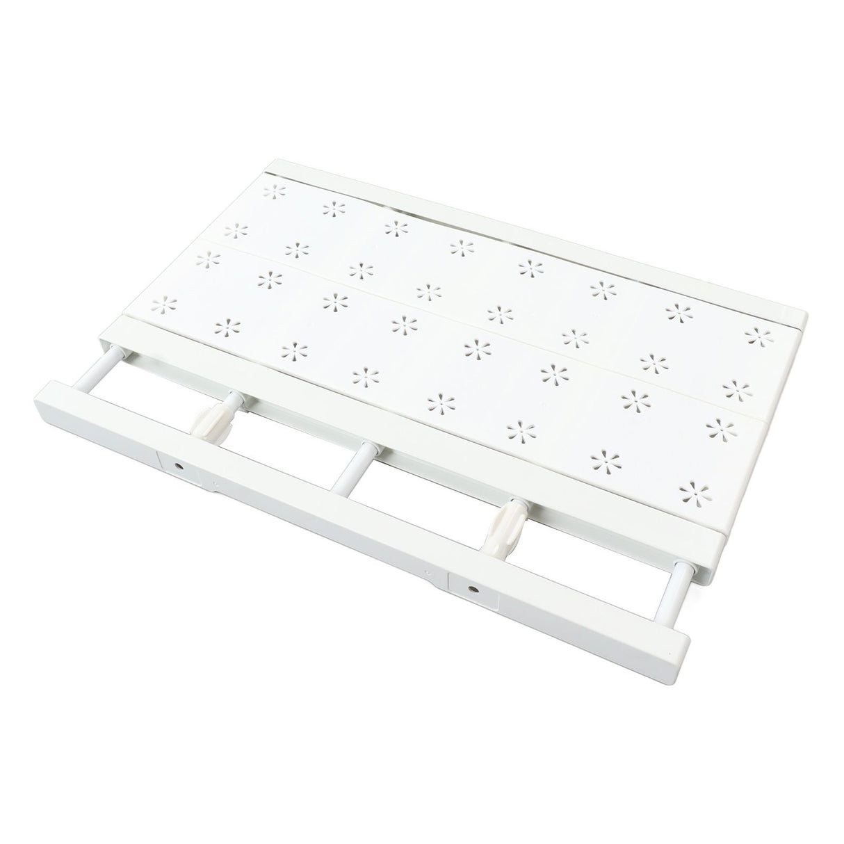 Expandable Closet Shelf Space Saving Punch Free Strong Bearing Capacity Wardrobe Clothes Dividers for Home 30‑40cm/11.8‑15.7in
