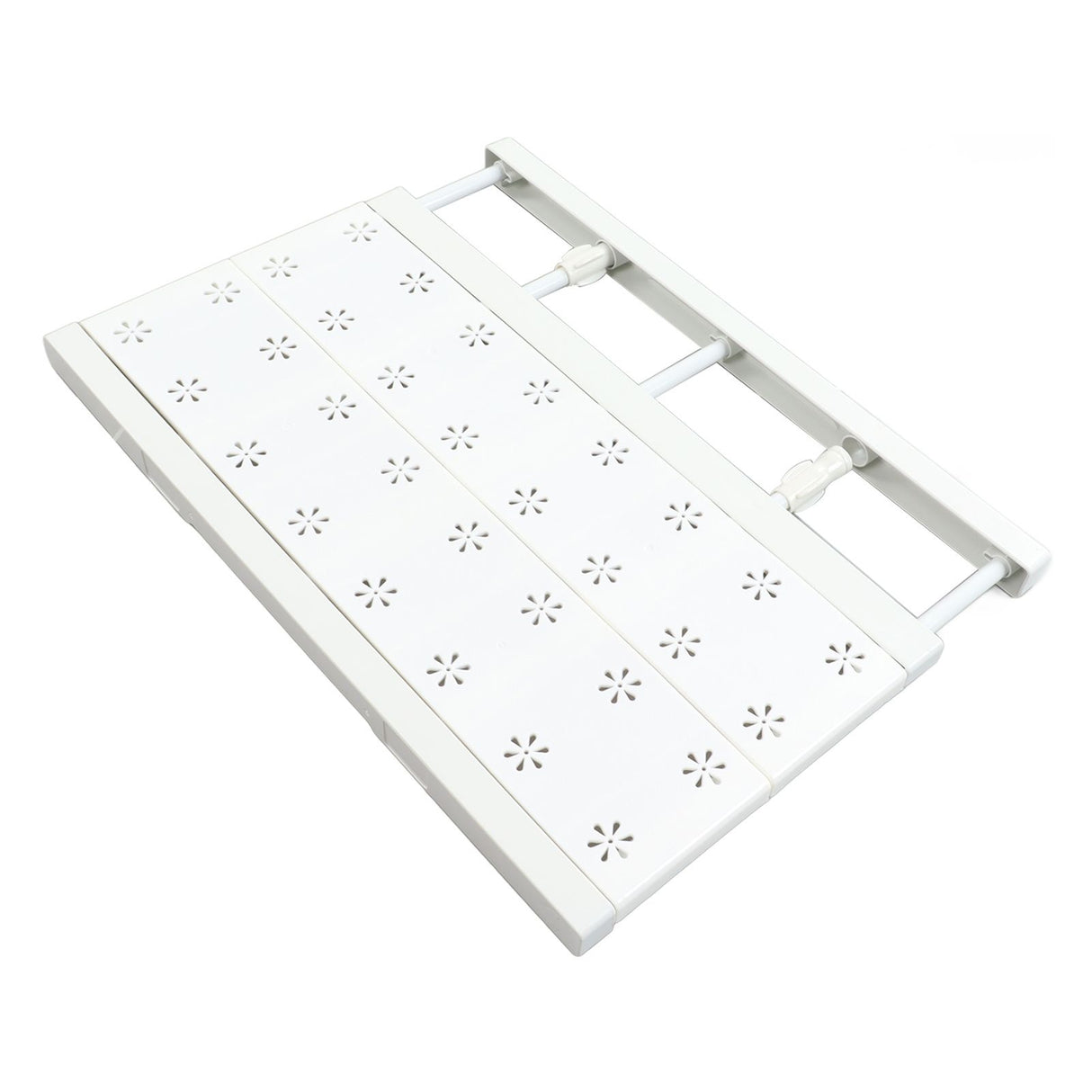 Expandable Closet Shelf Space Saving Punch Free Strong Bearing Capacity Wardrobe Clothes Dividers for Home 30‑40cm/11.8‑15.7in