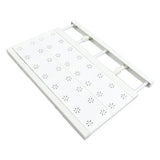 Expandable Closet Shelf Space Saving Punch Free Strong Bearing Capacity Wardrobe Clothes Dividers for Home 30‑40cm/11.8‑15.7in - Low Angle