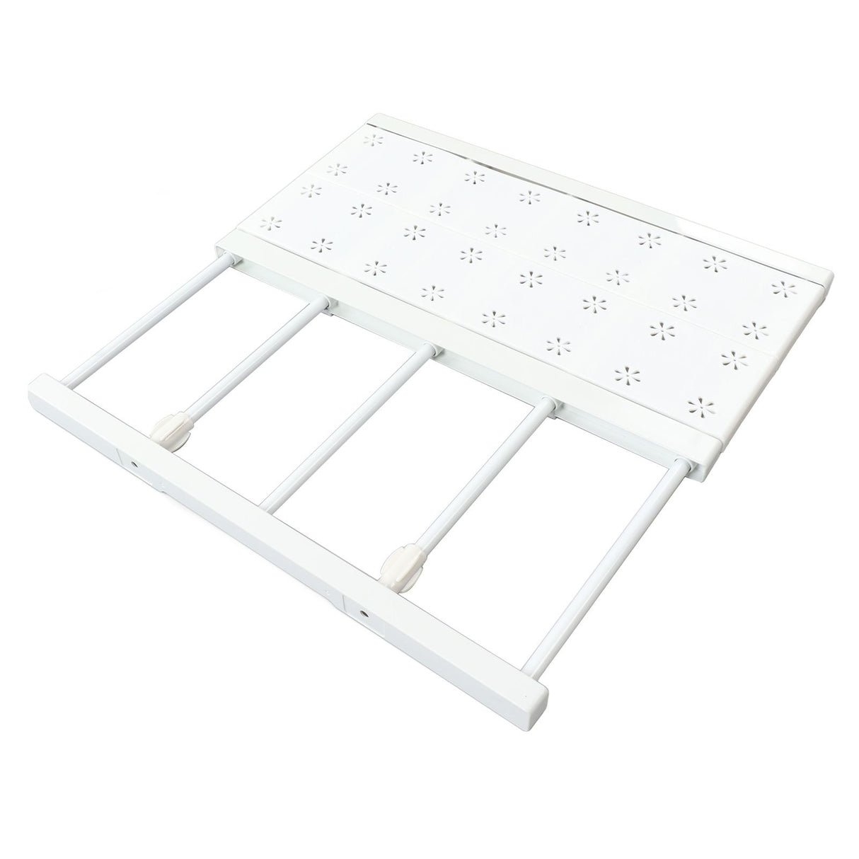 Expandable Closet Shelf Space Saving Punch Free Strong Bearing Capacity Wardrobe Clothes Dividers for Home 30‑40cm/11.8‑15.7in