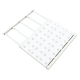 Expandable Closet Shelf Space Saving Punch Free Strong Bearing Capacity Wardrobe Clothes Dividers for Home 38-60cm/15.0-23.6in