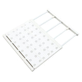 Expandable Closet Shelf Space Saving Punch Free Strong Bearing Capacity Wardrobe Clothes Dividers for Home 38-60cm/15.0-23.6in - Top-Down View