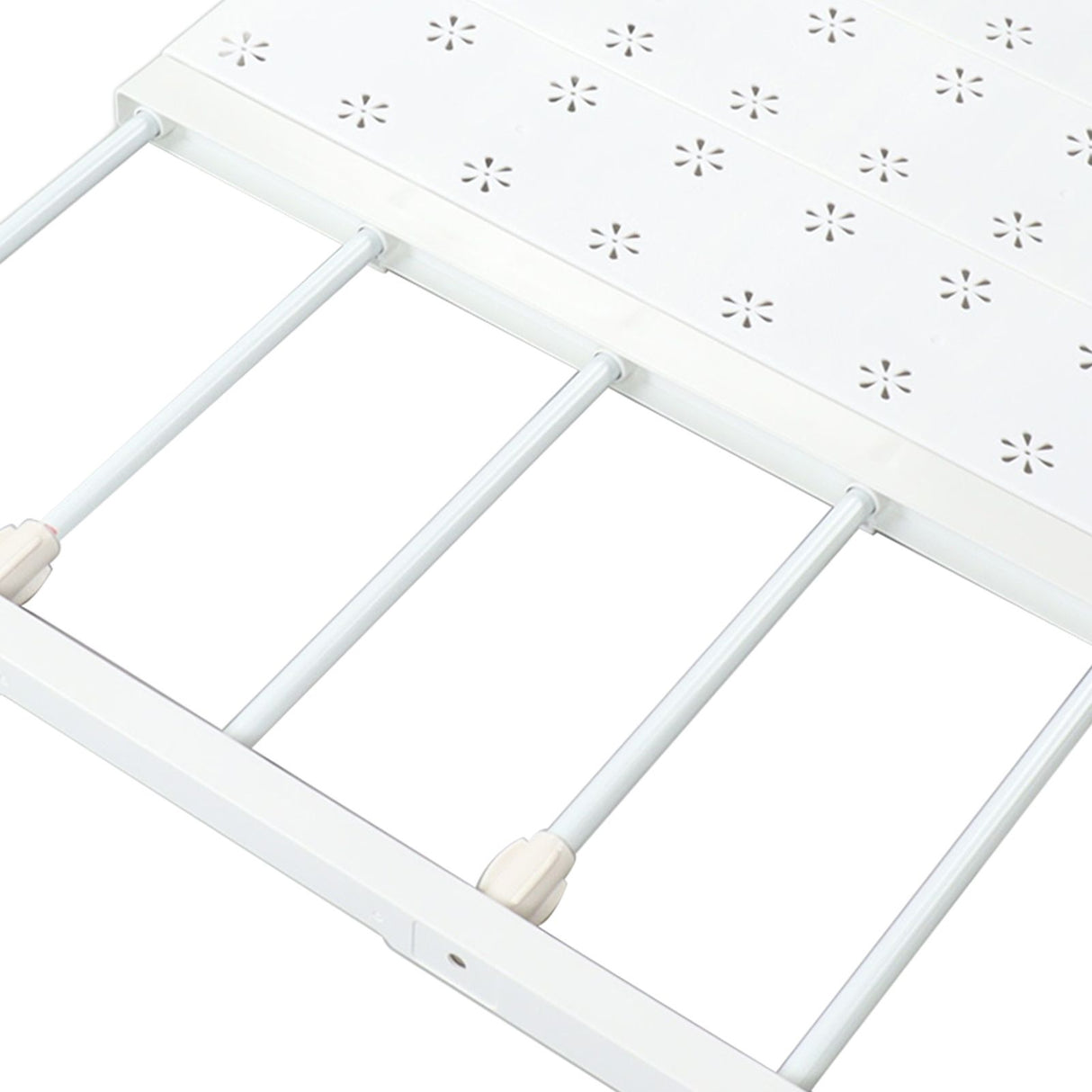 Expandable Closet Shelf Space Saving Punch Free Strong Bearing Capacity Wardrobe Clothes Dividers for Home 38-60cm/15.0-23.6in