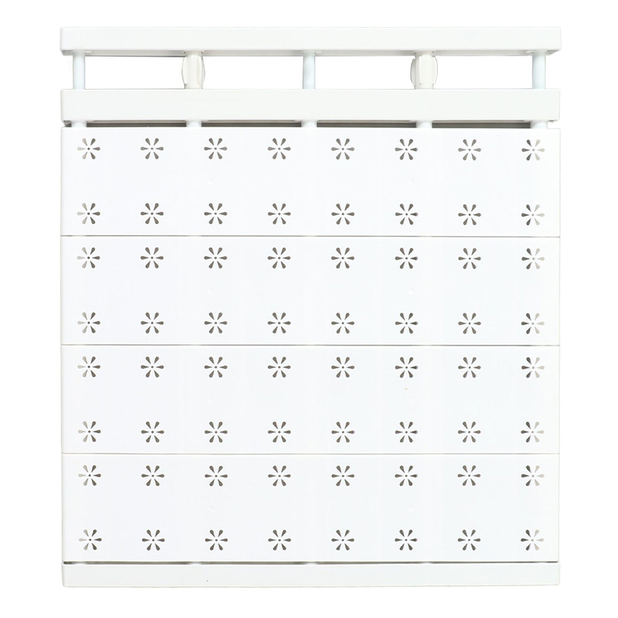 Expandable Closet Shelf Space Saving Punch Free Strong Bearing Capacity Wardrobe Clothes Dividers for Home 48‑80cm/18.9‑31.5in