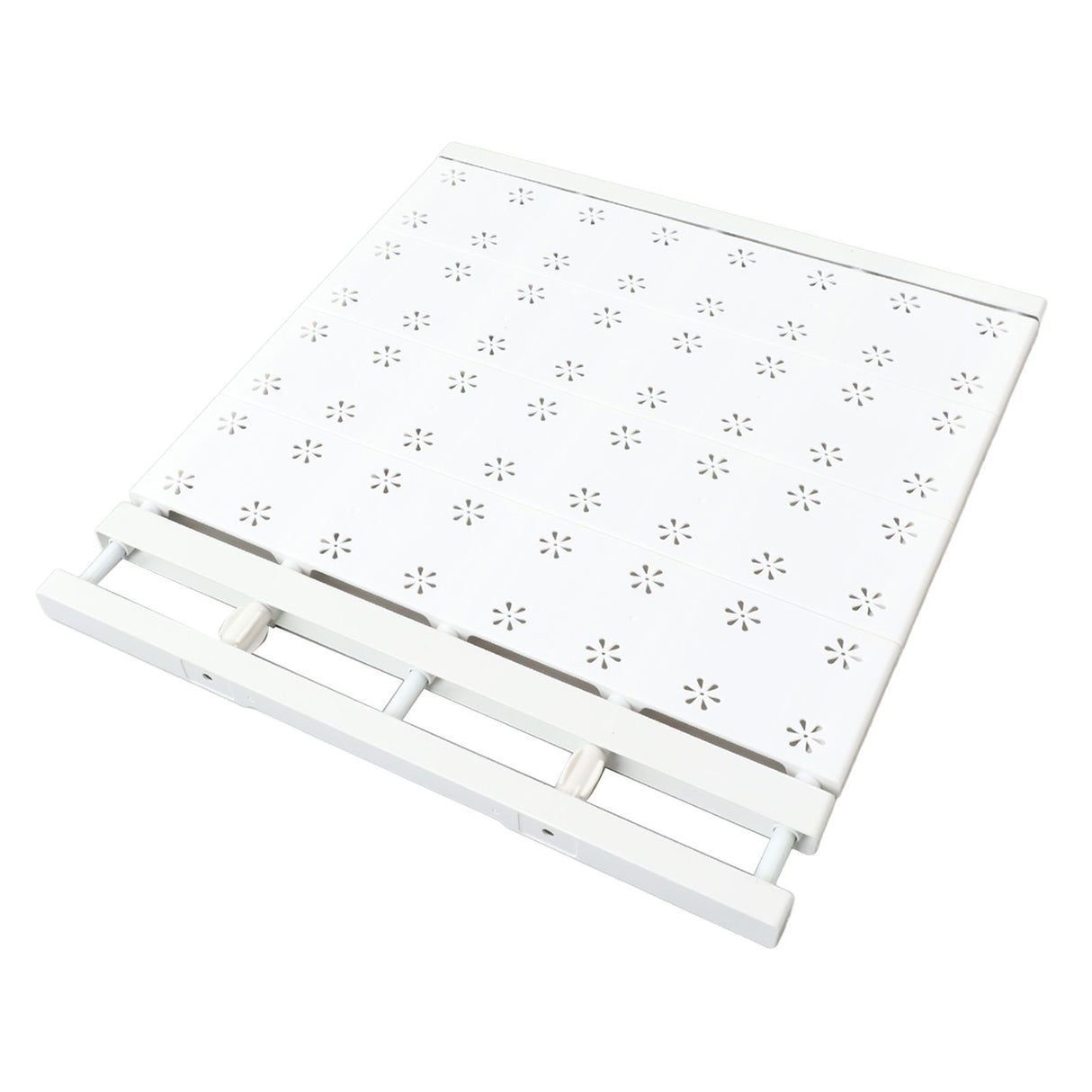 Expandable Closet Shelf Space Saving Punch Free Strong Bearing Capacity Wardrobe Clothes Dividers for Home 48‑80cm/18.9‑31.5in