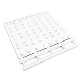 Expandable Closet Shelf Space Saving Punch Free Strong Bearing Capacity Wardrobe Clothes Dividers for Home 48‑80cm/18.9‑31.5in - Rear View