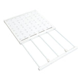 Expandable Closet Shelf Space Saving Punch Free Strong Bearing Capacity Wardrobe Clothes Dividers for Home 48‑80cm/18.9‑31.5in