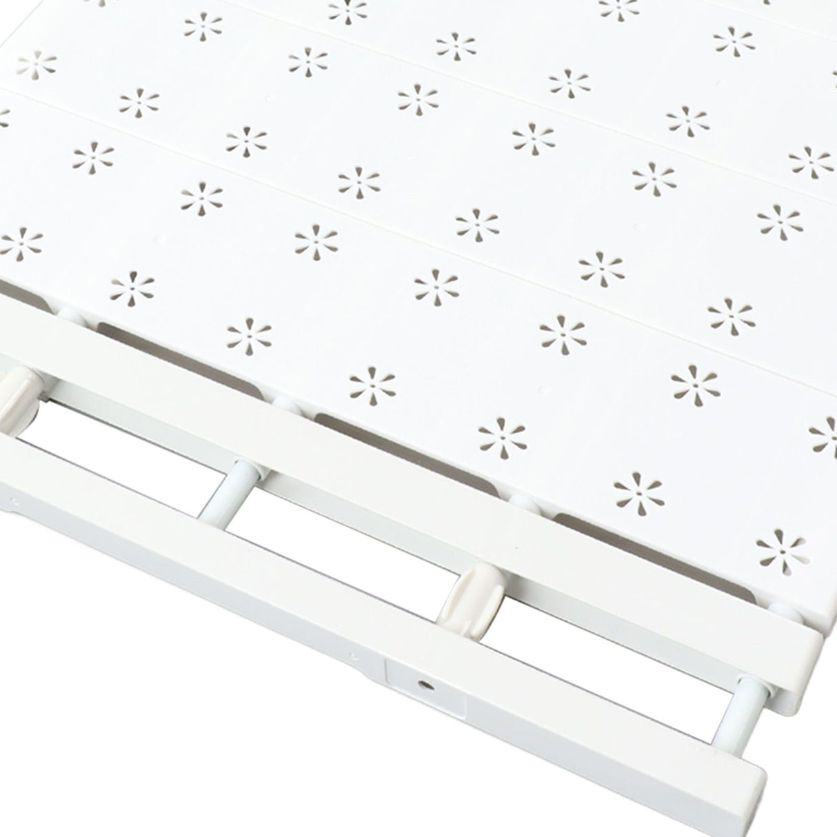 Expandable Closet Shelf Space Saving Punch Free Strong Bearing Capacity Wardrobe Clothes Dividers for Home 48‑80cm/18.9‑31.5in