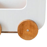 Wood Desk Organizer Cute Cartoon Desktop Handbook Stickers Organizer for Study Children's Room Office Dormitory Duck