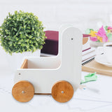 Wood Desk Organizer Cute Cartoon Desktop Handbook Stickers Organizer for Study Children's Room Office Dormitory Duck - Extra Image