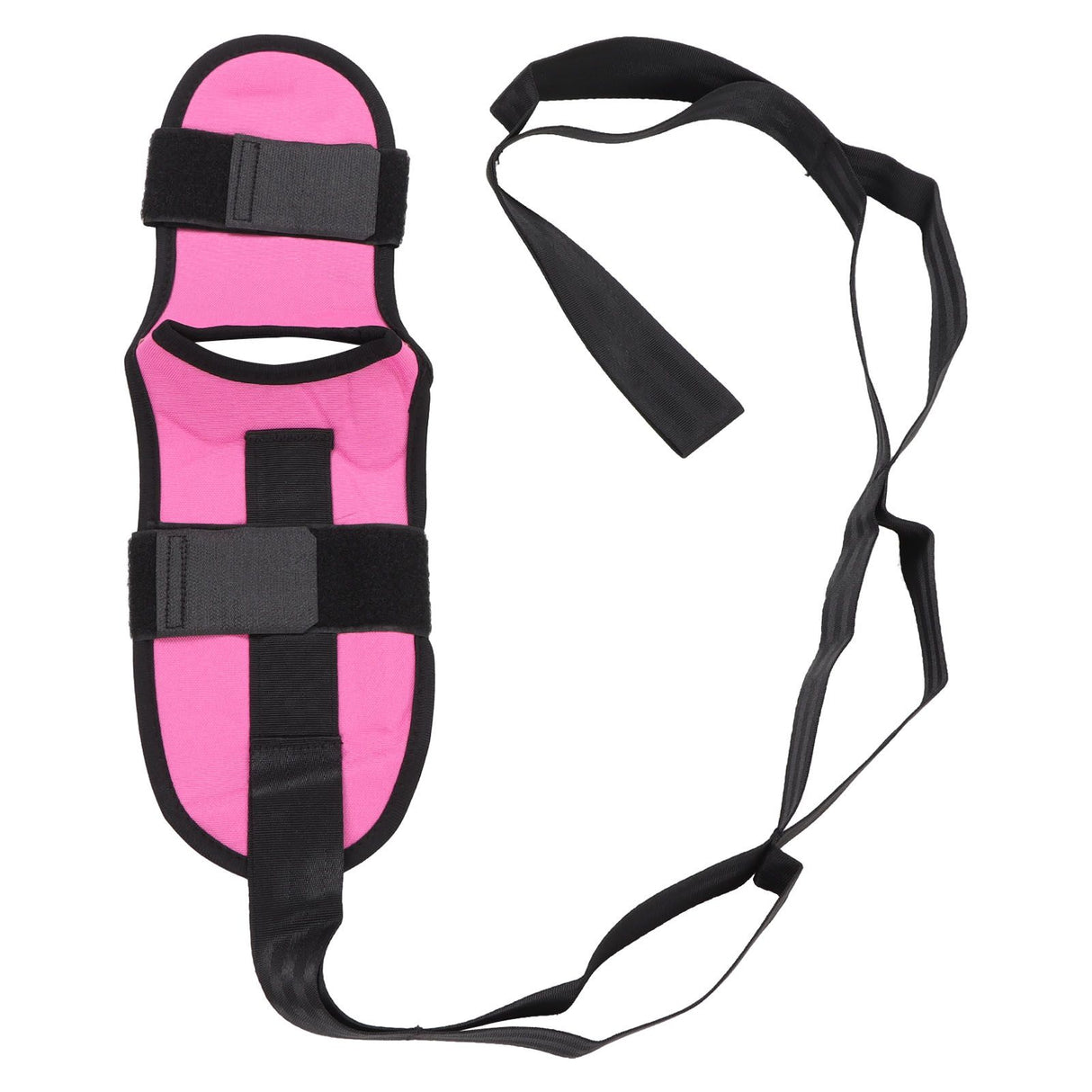 Leg Stretching Strap Muscle Relaxing High Elasticity Improve Flexibility Rehabilitation Foot Stretch Strap Rose Red