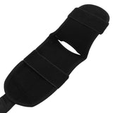 Leg Stretching Strap Muscle Relaxing High Elasticity Improve Flexibility Rehabilitation Foot Stretch Strap Rose Red - Extra Image