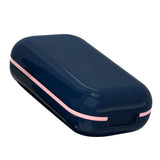 Portable Tablet Cutter Box Medicine Cutting Dispenser Household Medicines Supplement Case