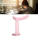 Sitting Posture Corrector Height Adjustable Students Vision Protection Writing Desk Posture Corrector Pink - Extra Image
