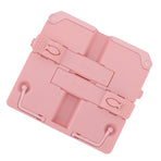 Reading Rack Foldable Portable Round Edges ABS Scratch Resistant Book Stand Holder for School Library Pink