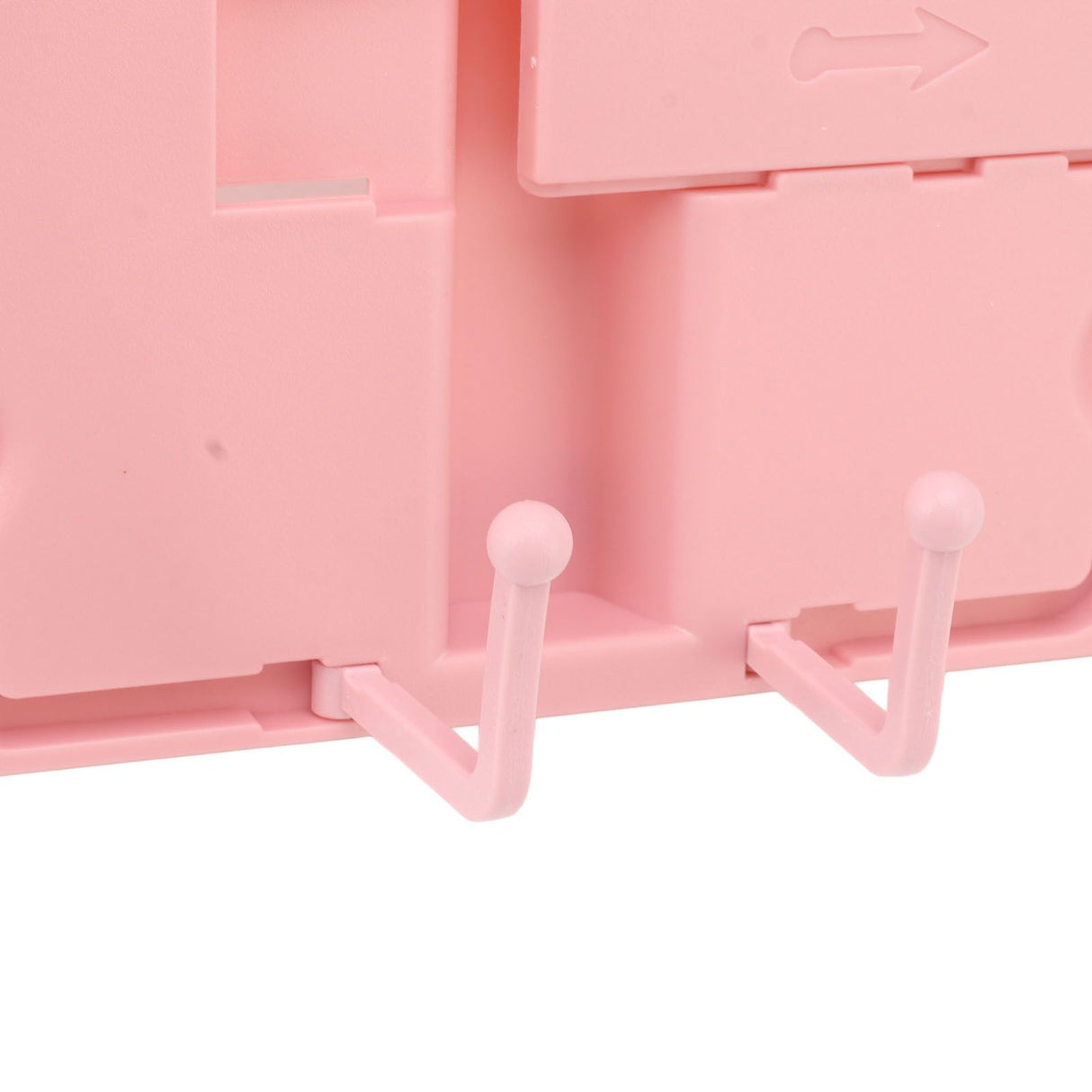 Reading Rack Foldable Portable Round Edges ABS Scratch Resistant Book Stand Holder for School Library Pink