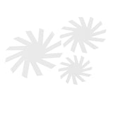 3Pcs 8in 12in 15in Woven Spiral Storage Basket Cutting Ruler Template Basket Templates for Sewing - Extra Image