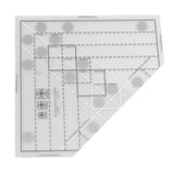 Grids Quilt Ruler Professional Acrylic Precise Scale Household Sewing Ruler for DIY Sewing Accessories - Front View