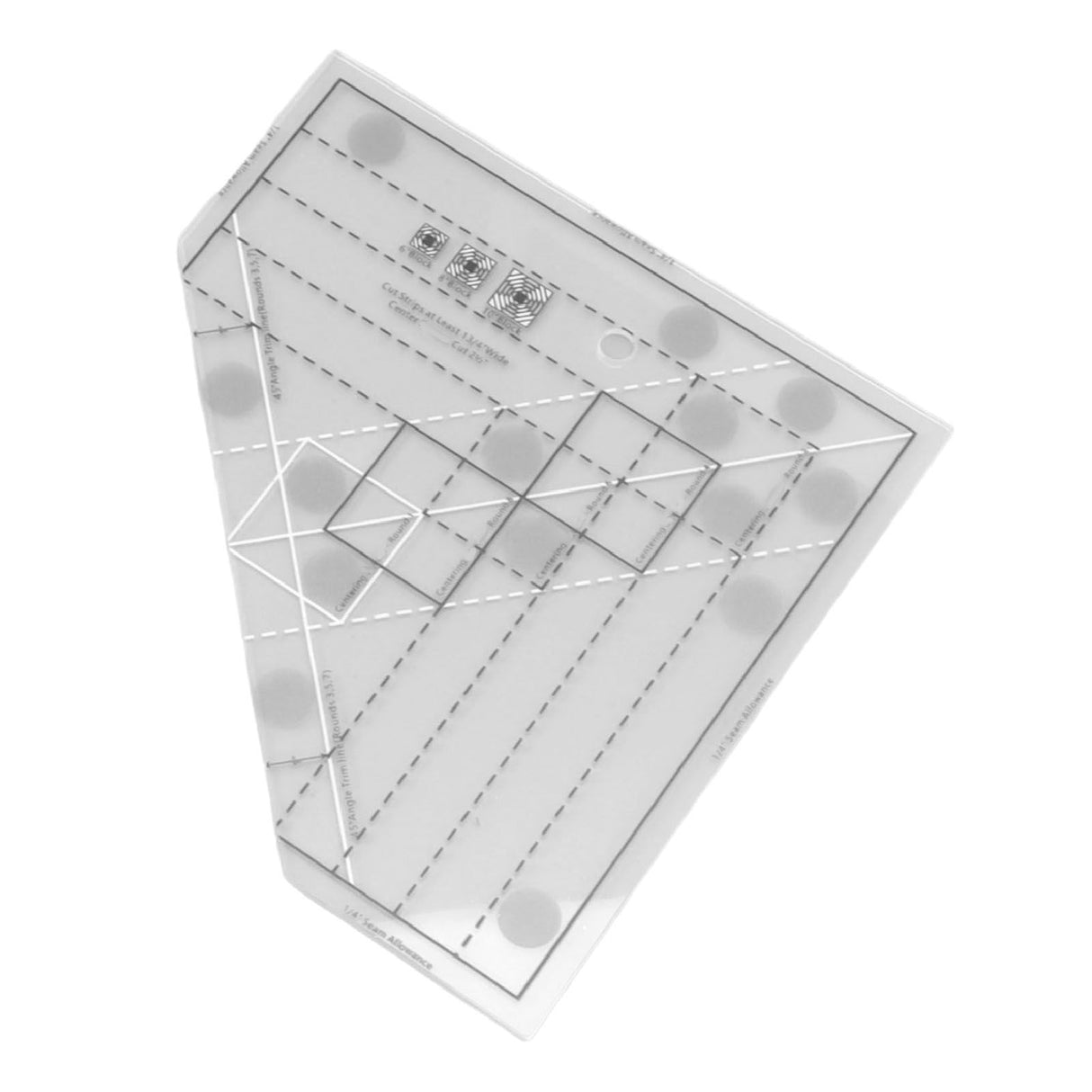 Grids Quilt Ruler Professional Acrylic Precise Scale Household Sewing Ruler for DIY Sewing Accessories