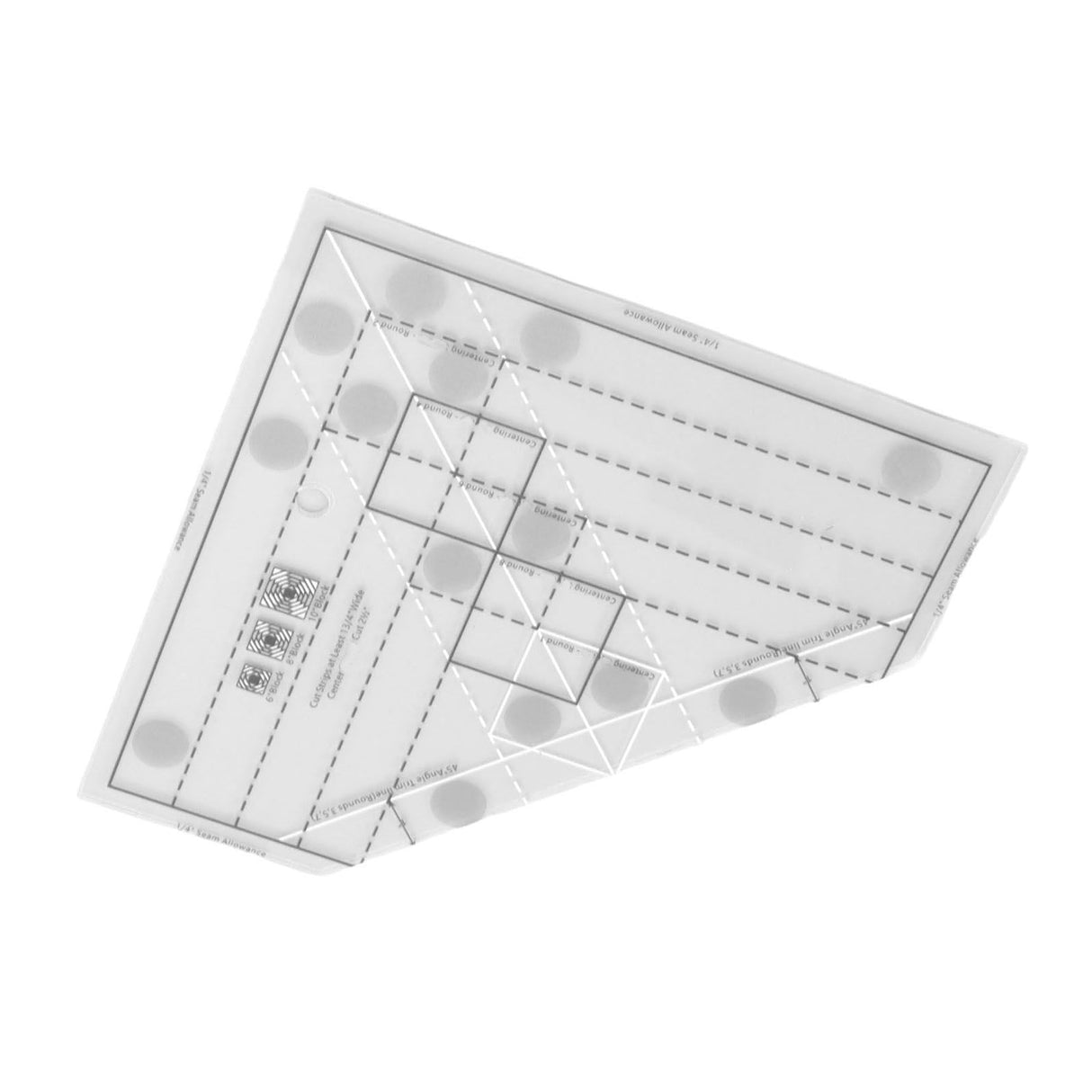 Grids Quilt Ruler Professional Acrylic Precise Scale Household Sewing Ruler for DIY Sewing Accessories