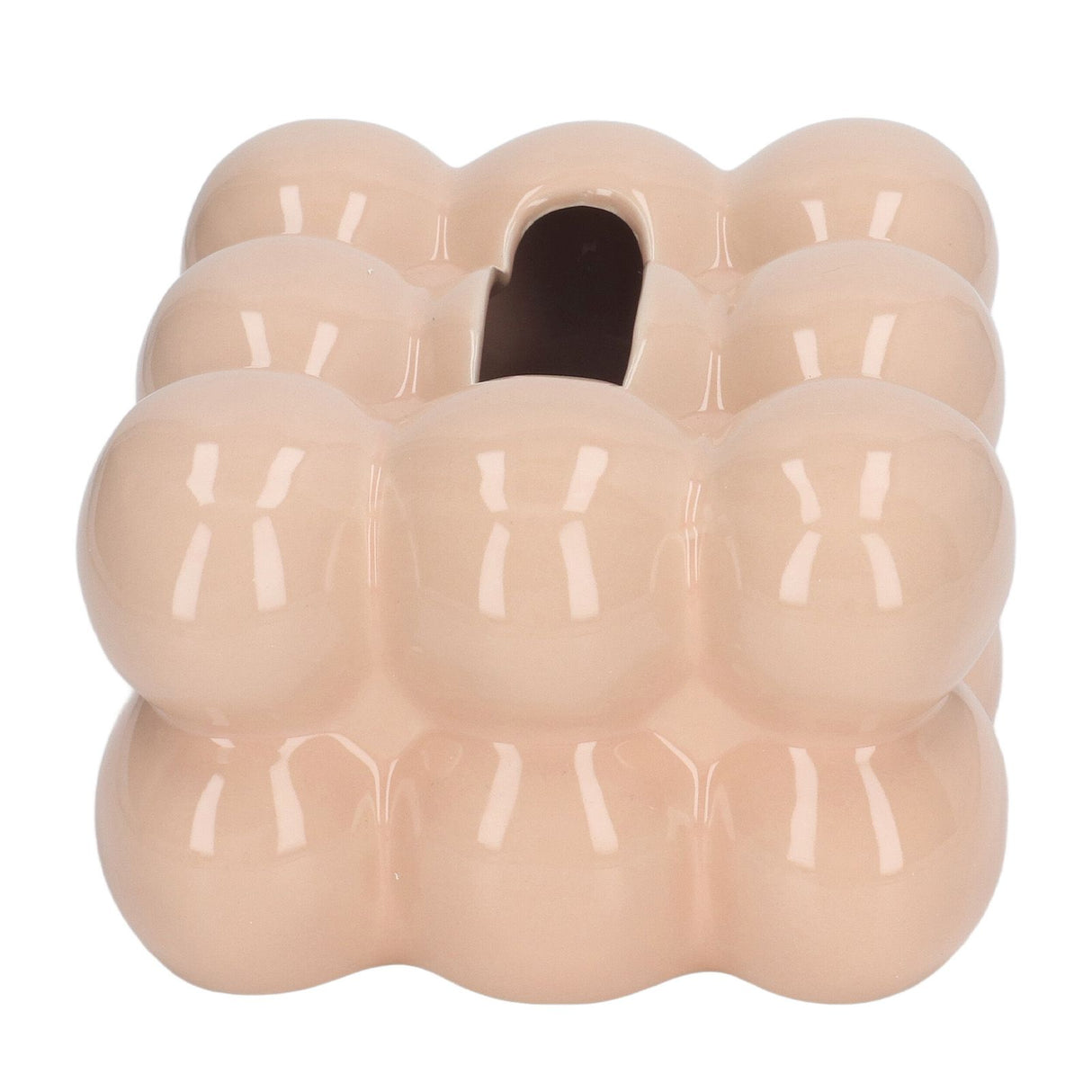 Electroplated Ceramic Tissue Box Case Holder Decorative Elegant Facial Tissue Napkin Dispenser Box Coffee Color