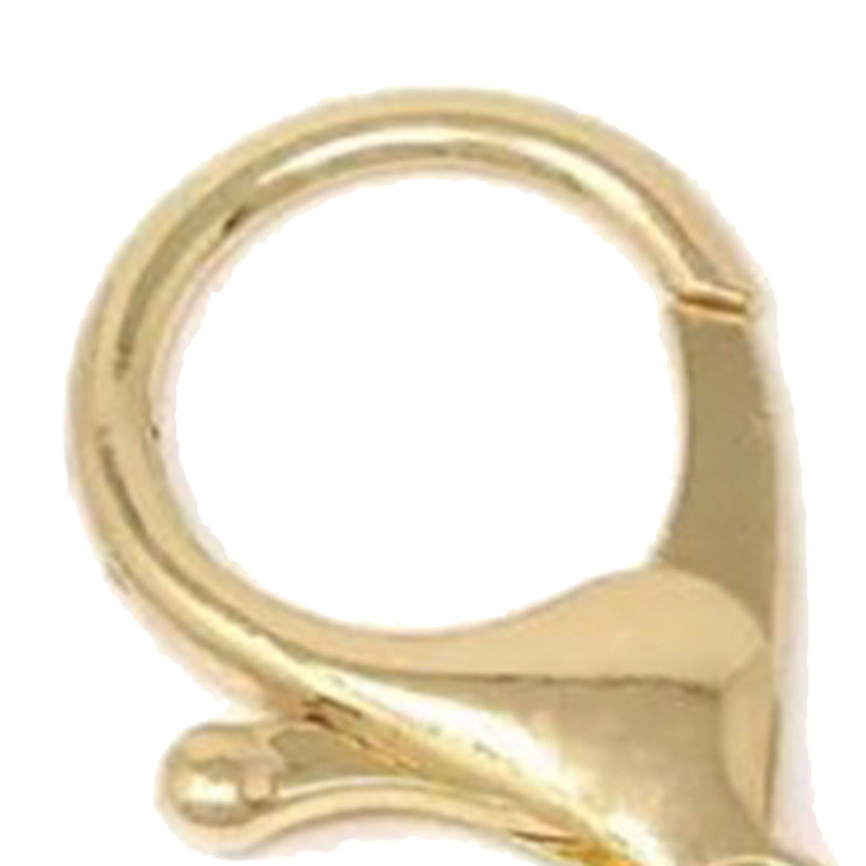 50PCS Key Chain Ring Alloy Golden Polished DIY Handcraft Metal Key Rings with Chain for Travel