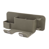 Wall Mounted Hair Dryer Holder Blow Dryer Holder Organizer Stand Bathroom Accessories Gray