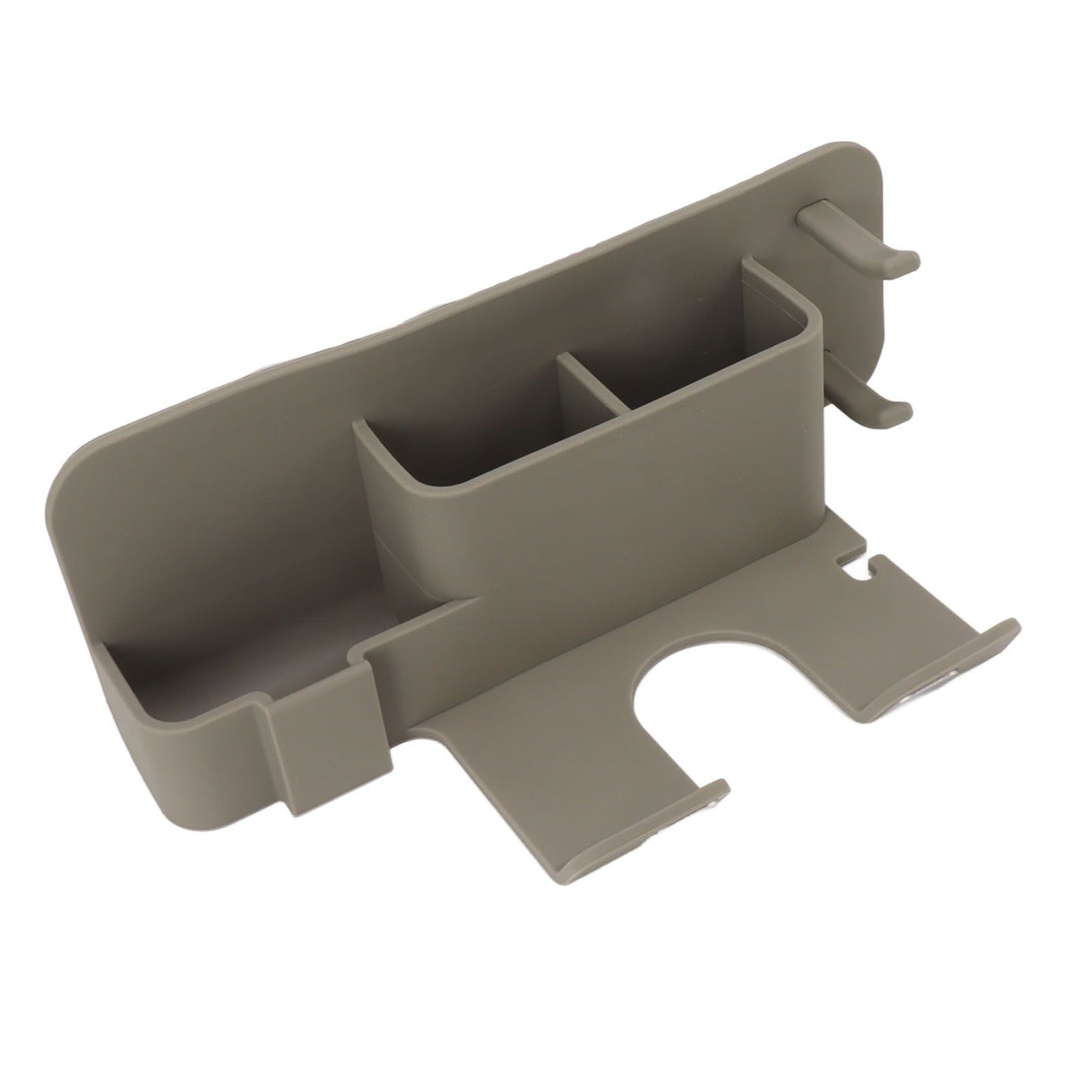 Wall Mounted Hair Dryer Holder Blow Dryer Holder Organizer Stand Bathroom Accessories Gray