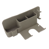 Wall Mounted Hair Dryer Holder Blow Dryer Holder Organizer Stand Bathroom Accessories Gray - Top-Down View