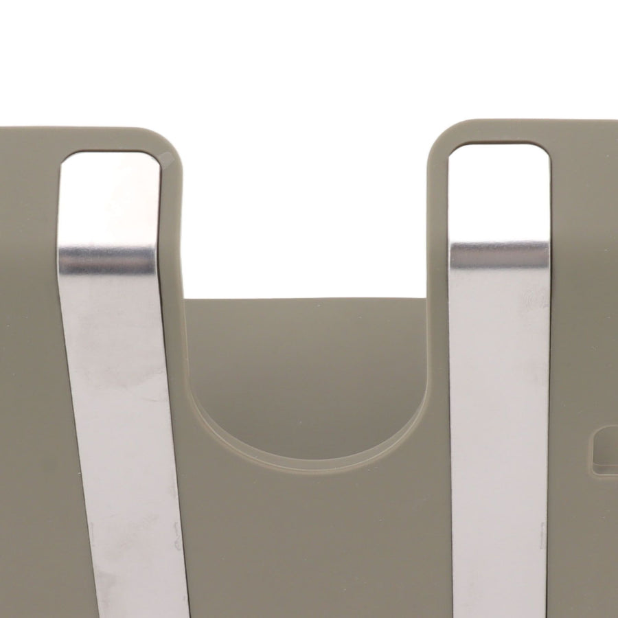 Wall Mounted Hair Dryer Holder Blow Dryer Holder Organizer Stand Bathroom Accessories Gray