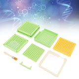 Medicine Capsule Filling Tray 100 Hole Capsule Filling Machine Capsule Filling Tool Manual Capsule Filler Light Green - Extra Image