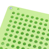 Medicine Capsule Filling Tray 100 Hole Capsule Filling Machine Capsule Filling Tool Manual Capsule Filler Light Green - Extra Image